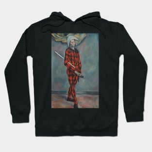 Harlequin by Paul Cezanne Hoodie